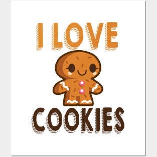 I Love Cookies Posters and Art